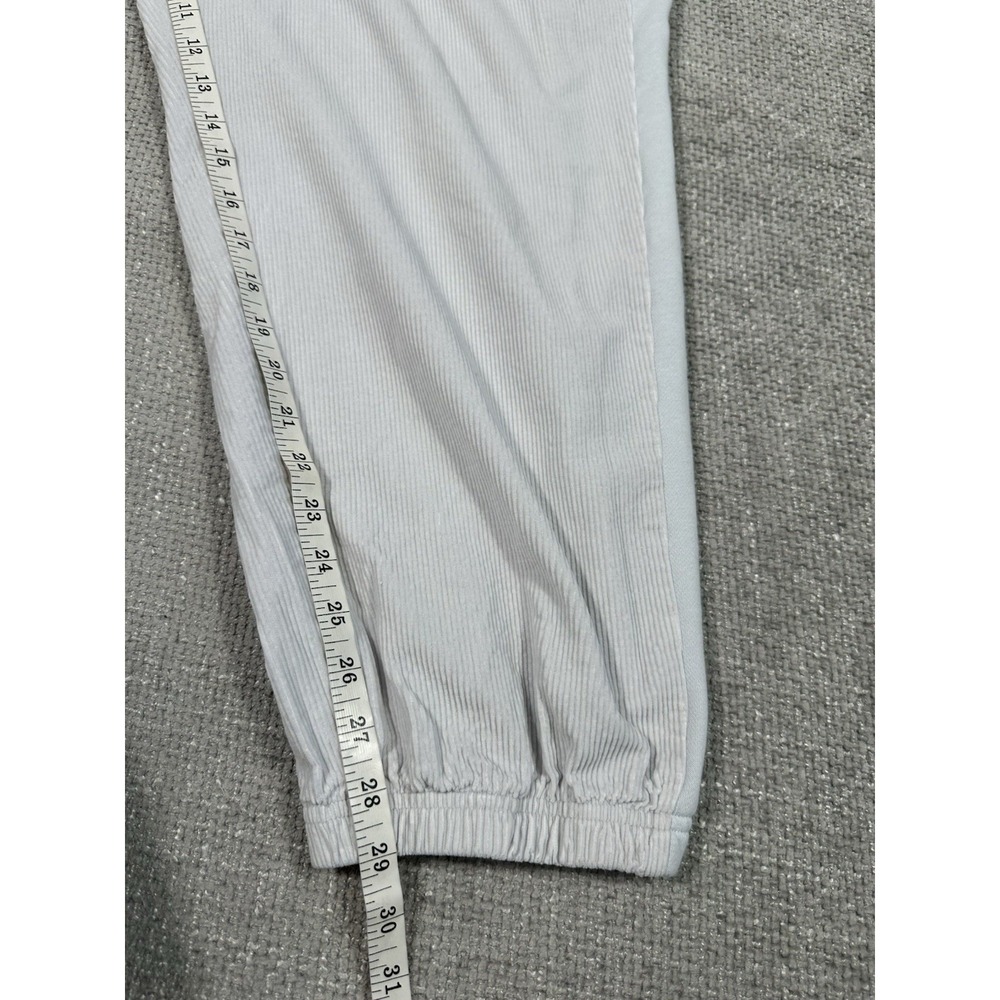 Nike Air Joggers Womens 2XL Platinum High Waisted Corduroy Fleece‎ Pants - Picture 9 of 12